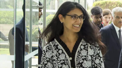 Roshni Nadar (File photo-PTI) HCL’s Roshni Nadar says India must shift to IP-led tech model; pushes for AI-driven innovation