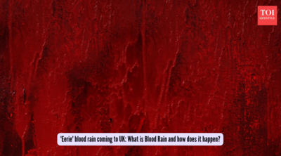 'Eerie' blood rain coming to UK: What is Blood Rain and how does it happen?