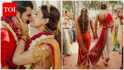 Rashmika Mandanna and Vijay Deverakonda’s wedding photos are finally here, and they do far more than capture a ceremony. The images tell a story — one of friendship, faith, tradition and a love that feels deeply rooted and unfiltered. Inside Rashmika Mandanna and Vijay Deverakonda’s wedding album: What the pictures truly reveal