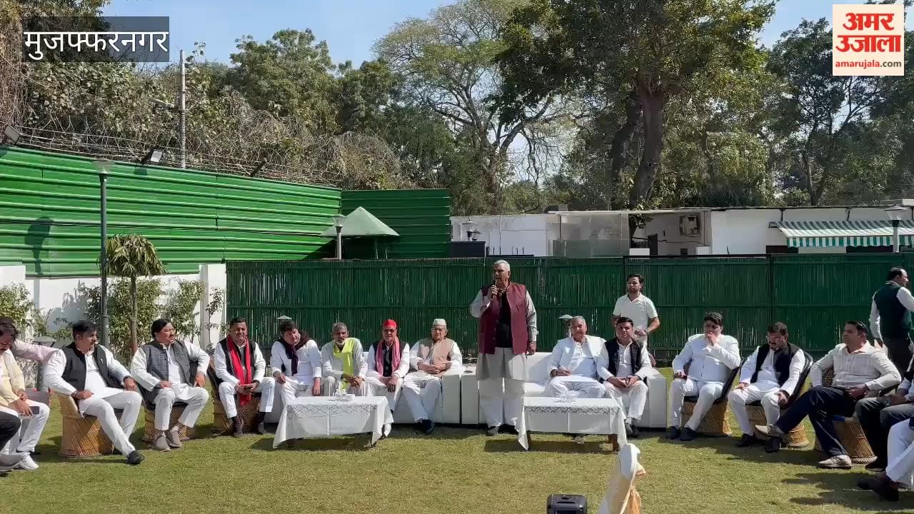 Discussion on 2027 in Delhi... Ransingha will be played in Taal Katora, meeting held at the residence of SP MP Harendra Malik