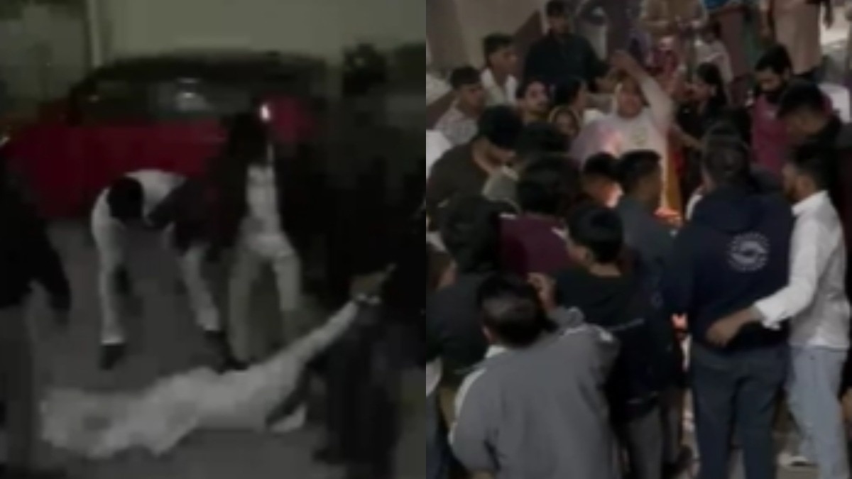 पुलिस ने स्वतः संज्ञान लेकर जांच शुरू की है.(Photo: Screengrab)