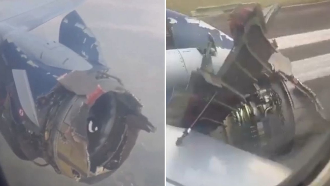 नाइजीरिया में डोमेस्टिक उड़ान पर था विमान. (Photo- Screengrab)