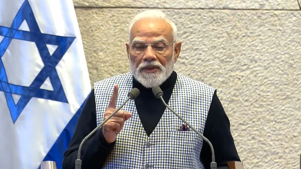 पीएम मोदी ने कहा कि भारत आतंकवाद के खिलाफ इजरायल संग खड़ा है (Photo-ITG) पीएम मोदी ने कहा कि भारत आतंकवाद के खिलाफ इजरायल संग खड़ा है (Photo-ITG)