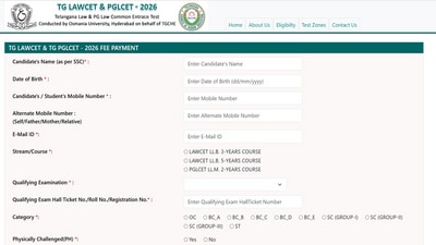 TS LAWCET & PGLCET 2026: Registration begins at lawcet.tgche.ac.in, direct link to apply here