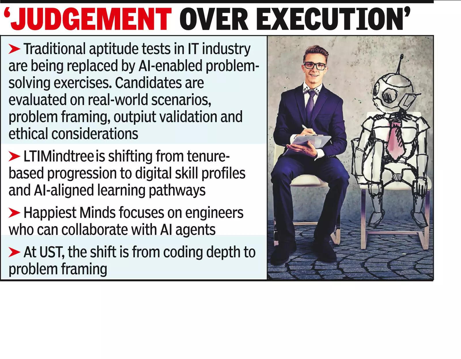 AI reshapes IT talent’s pyramid model