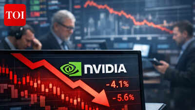 US stocks slip as Nvidia selloff weighs despite broad gains