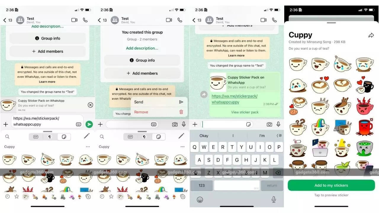 Create sticker pack on WhatsApp (AI-generated image)