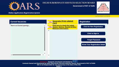 DSSSB PRT Admit Card 2026 out at dsssbonline.nic.in; here's how to download