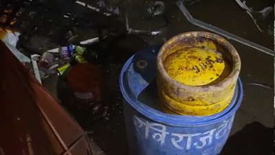 Gas leak during cylinder cutting at scrap shop sparks panic in Indore