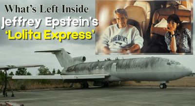 Abandoned and decaying: What’s left inside Jeffrey Epstein’s ‘Lolita Express’ after years grounded?