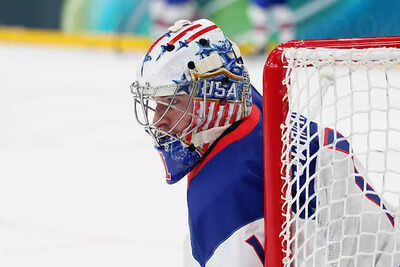 USA goalie shuffle: Jeremy Swayman to make Olympic hockey debut against Denmark in preliminary round showdown
