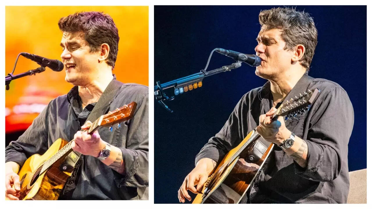 John Mayer made his India debut in Mumbai on Wednesday