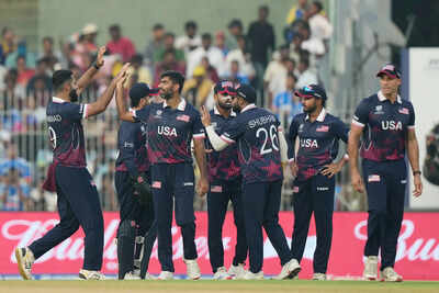 T20 World Cup: USA keep Super 8 hopes alive with 31-run win over Namibia