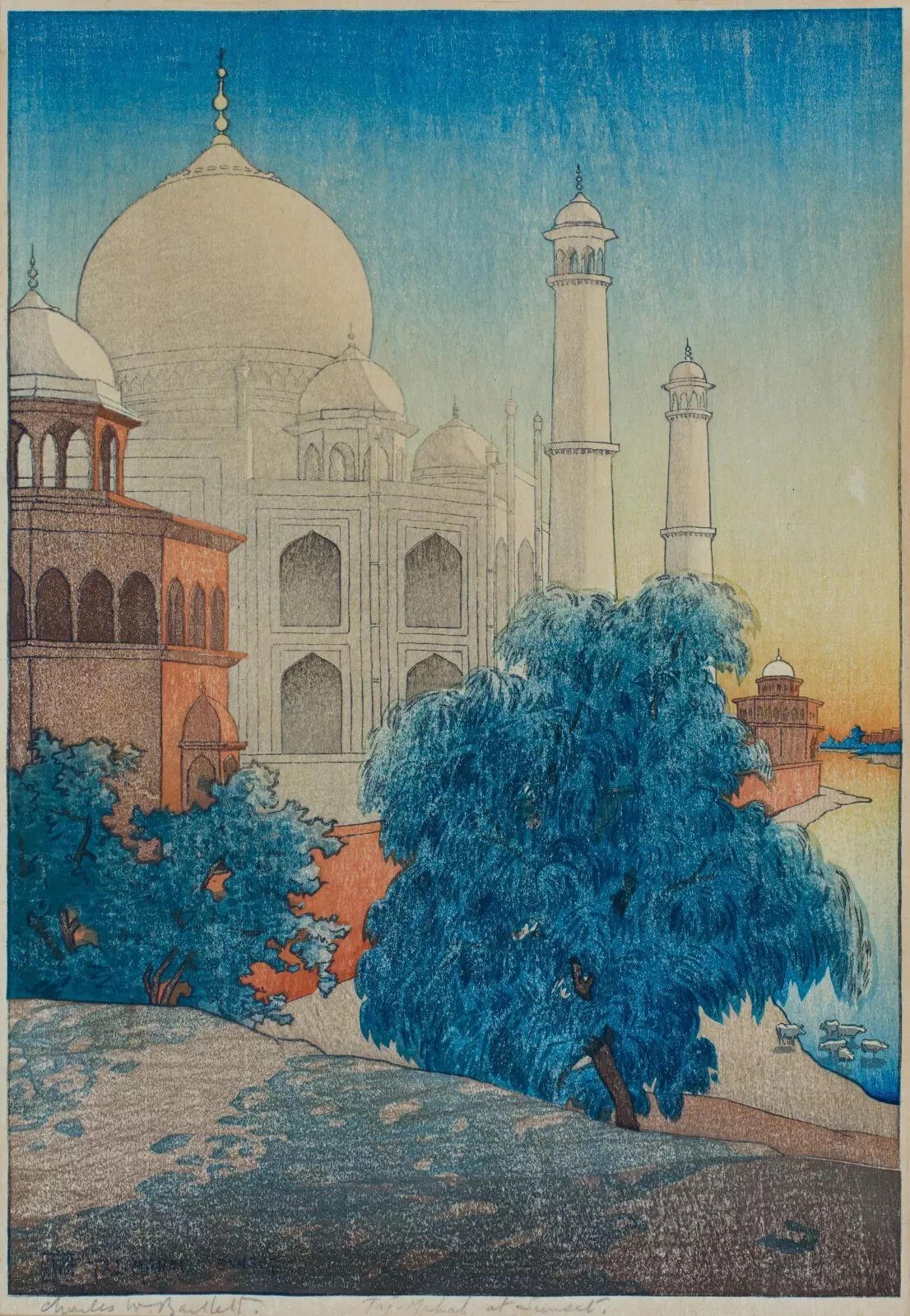 Painting by Charles William Bartlett Painting by Charles William Bartlett