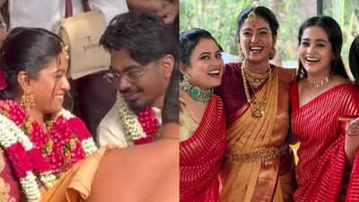 Bharathi Kannamma actress Roshni Haripriyan ties the knot with Sundara Murthy
