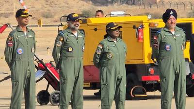 President Droupadi Murmu’s historic flight in ‘Prachand’ on the Border: A moment of pride at Jaisalmer AFS, message of indigenous strength echoes nationwide