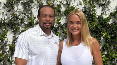 Resurfaced Genesis Invitational video shows Tiger Woods and Vanessa Trump sharing a sweet courtside moment