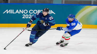 Carolina Hurricanes' Sebastian Aho scores twice as Team Finland demolished hosts Italy 11-0