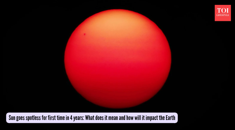 Sun goes spotless for first time in 4 years: What does it mean and how will it impact the Earth