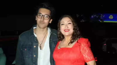 When Govinda’s wife Sunita Ahuja was spotted with son Yashvardhan on Valentine’s Eve: ‘Sir apne valentine ke saath hai’