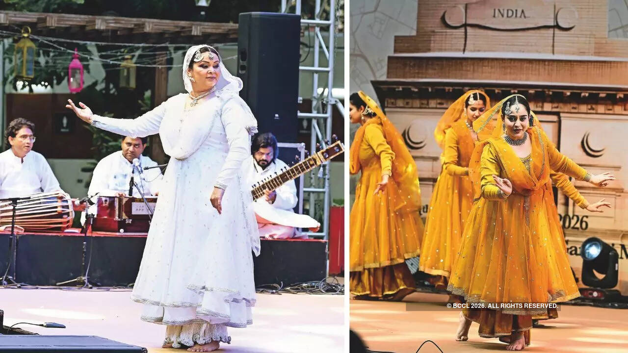 The programme featured a kathak recital titled Ishq-e-Dilli by Gauri Diwakar and her troupe