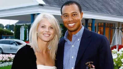Tiger Woods reunites with ex-wife Elin Nordegren as son Charlie marks major step in rising golf career