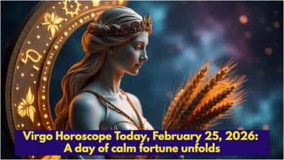 Virgo Horoscope Today, February 25, 2026: A day of calm fortune unfolds