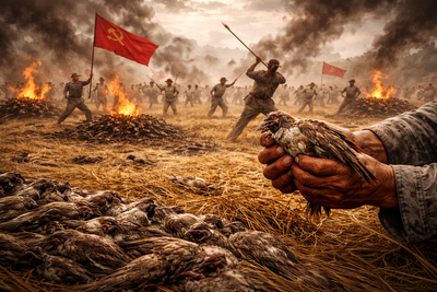 When China declared war on sparrows and triggered history’s deadliest famines that no one expected