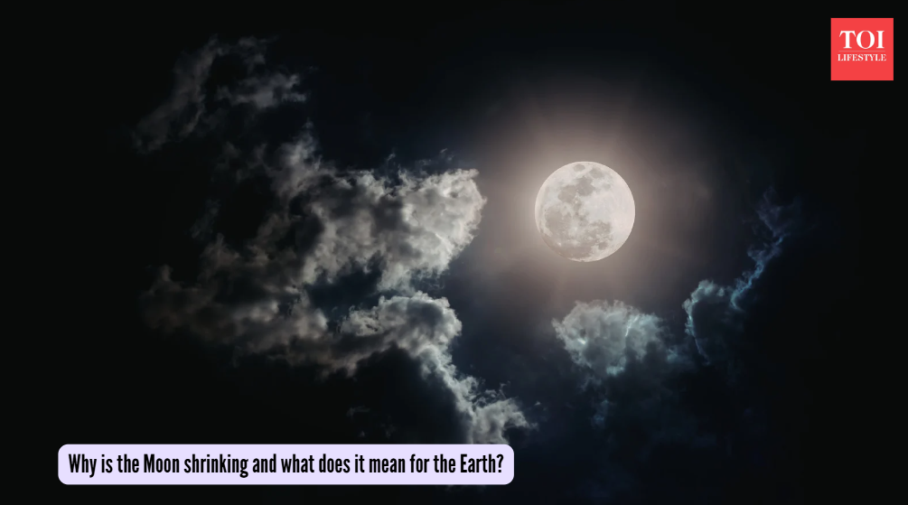 Why is the Moon shrinking and what does it mean for the Earth?