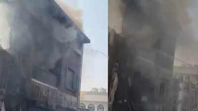 At least 6 dead as fire engulfs residential building in Delhi’s Palam