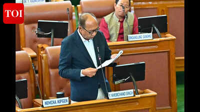 Manipur CM presents budget with focus on IDPs & devpt