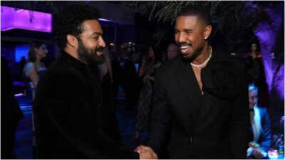 When 2026 Academy Award winner Michael B. Jordan shared a laugh with ‘RRR’ star Jr. NTR at 2023 Oscars after party