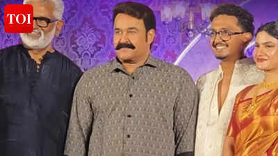Mohanlal gets emotional at Blessy’s son’s wedding: 'Feels like my own son's wedding'