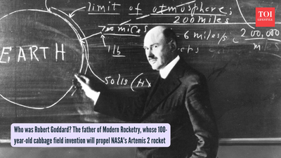 Who was Robert Goddard? The father of Modern Rocketry, whose 100-year-old cabbage field invention will propel NASA's Artemis 2 rocket