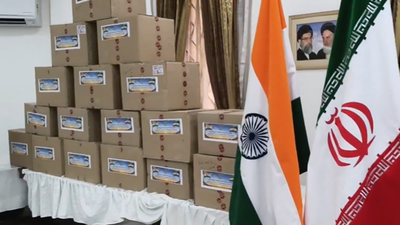 'Esteemed, Kind People': Iran Thanks India As It Receives First Medical Aid Shipment From New Delhi