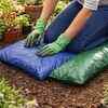 Turn them into garden kneeling pads