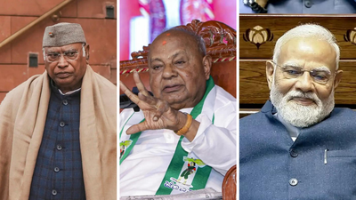 'Abusive relationship': Deve Gowda responds to Kharge's 'loved us, married Modiji' dig