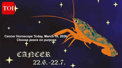 Cancer Horoscope Today, March 19, 2026: Choose peace on purpose