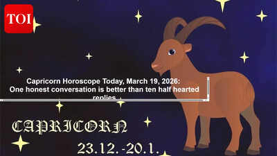 As the day unfolds, that feeling of inner tension meets the pull of external responsibilities, yet a growing sense of confidence emerges. A courageous choice can ignite your dedication to completing tasks. Relationships hold steady, with transparent discussions proving vital for those who are single. Capricorn Horoscope Today, March 19, 2026: One honest conversation is better than ten half hearted replies
