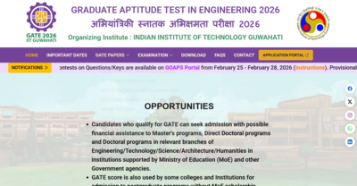 GATE result 2026 released at gate2026.iitg.ac.in: Direct link to download scorecards here