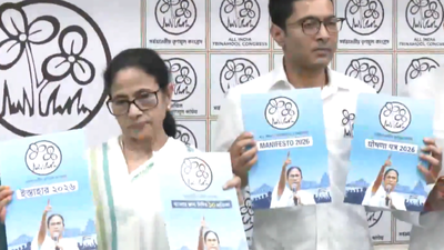10 'Protigya' for Bengal: Mamata launches TMC manifesto, flags 'deep conspiracy' by BJP ahead of polls