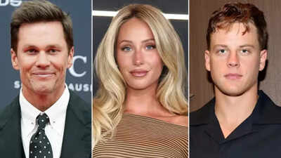 Tom Brady humiliates Joe Burrow on stage over Oscars night with Alix Earle as tension explodes