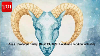 A transformative day emerges as the stars cast their guiding light, ushering in a wave of clarity and growth. Your hard work pays off, smoothing the path for seamless flow in both your daily affairs and intimate relationships. Engaging conversations strengthen bonds, and your career alongside studies benefit from laser-like concentration. Aries Horoscope Today, March 21, 2026: Finish one pending task early