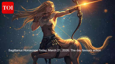 Today is a day of vibrancy and opportunities as Jupiter beams down luck on your pursuits. You might receive delightful news from the younger ones early in the day. It's a wonderful time to tackle errands first to free up your afternoon for more fulfilling activities. Romantic pursuits are favored, encouraging you to express your feelings honestly. Sagittarius Horoscope Today, March 21, 2026: The day favours action