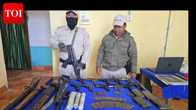 Massive arms haul: Security forces recover over 7,000 weapons including 50 IEDs in Manipur raids; State's arms recovery remains a top priority
