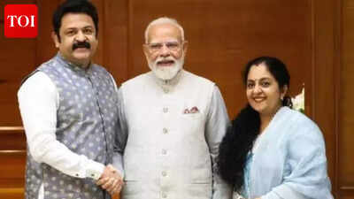 Krishna Kumar counts his blessings as he meets PM Narendra Modi with his family