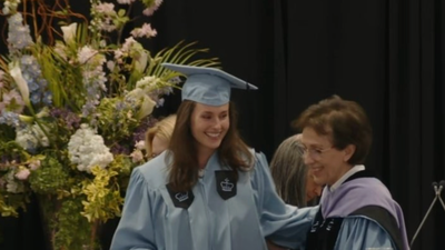 Shocking: Epstein’s Last Girlfriend Smiles In Graduation Video As $100K Donation Links Resurface