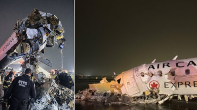 'Stop, stop, stop!': Cockpit audio captures final moments between pilot, co-pilot before Air Canada crash kills both