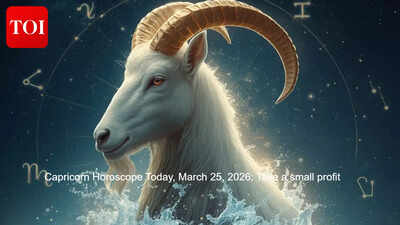 Capricorn, get ready for heartwarming updates from your kids that will swell your pride and bring delightful surprises your way. Love is in the air as Venus lightens your usual seriousness, inviting you to enjoy life’s simple pleasures without a hint of guilt. In the business world, the horizon looks promising, urging you to expand cautiously for enduring success. Capricorn Horoscope Today, March 25, 2026: Take a small profit