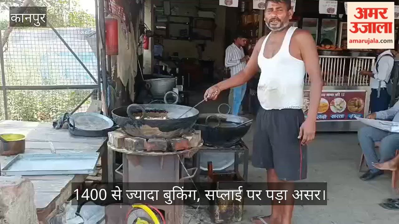 Kanpur LPG Cylinder Shortage in Sarsaul Even Tea Stalls Shut Down Relying on Wood-Fired Stoves